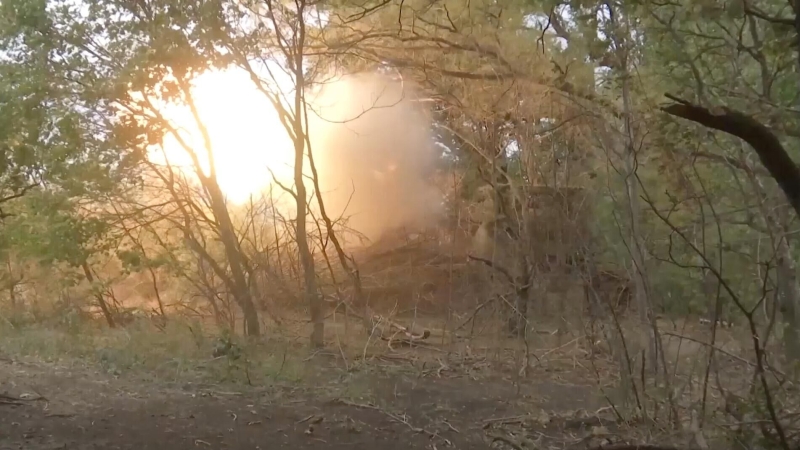 Артиллерия уничтожила пункт временной дислокации ВСУ