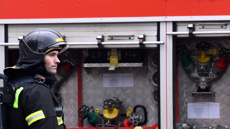 В Москве ликвидировали открытое горение в доме на Большой Тульской