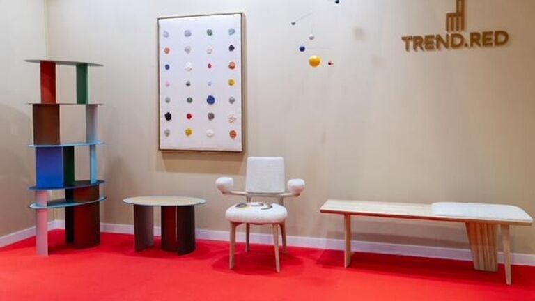 Кубические кресла представили на Московской неделе интерьера и дизайна