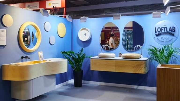 Кубические кресла представили на Московской неделе интерьера и дизайна