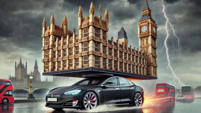 Илон Маск примеряет на себя британскую корону