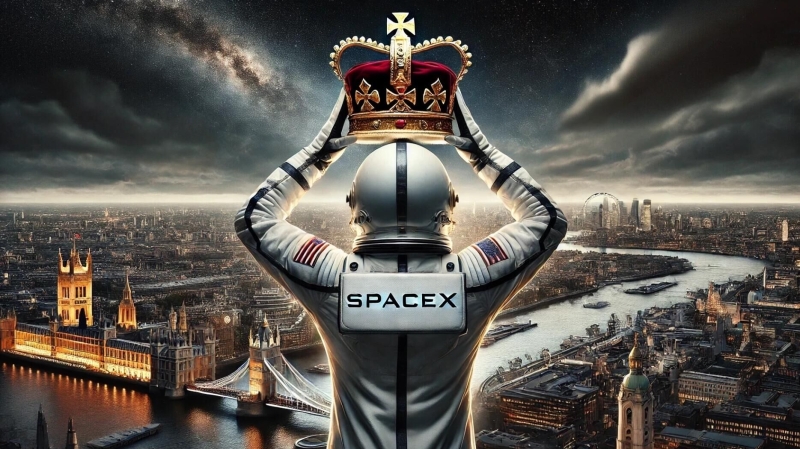 Илон Маск примеряет на себя британскую корону