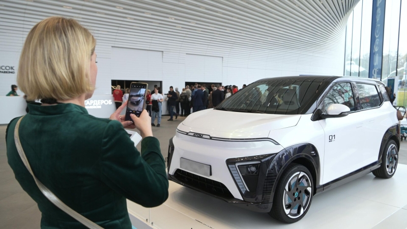 В России показали предсерийный прототип нового электромобиля