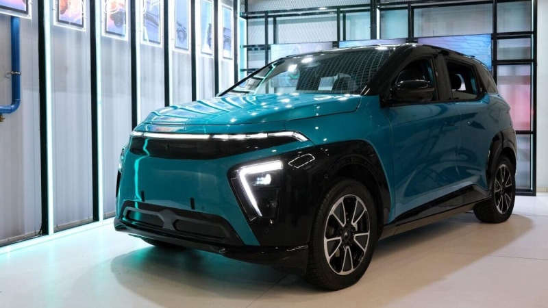 В России показали предсерийный прототип нового электромобиля