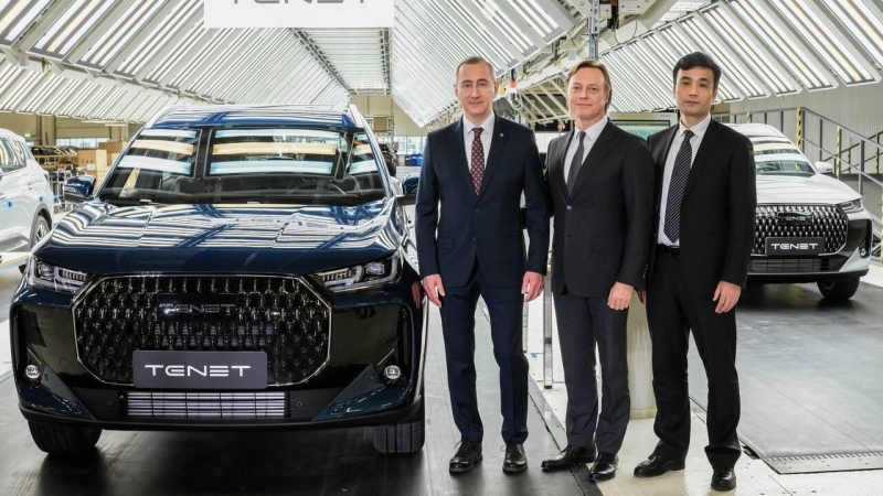 Опубликовано фото автомобиля нового российского бренда Tenet