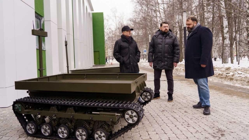 Нижегородская область отправила бойцам СВО роботизированную технику