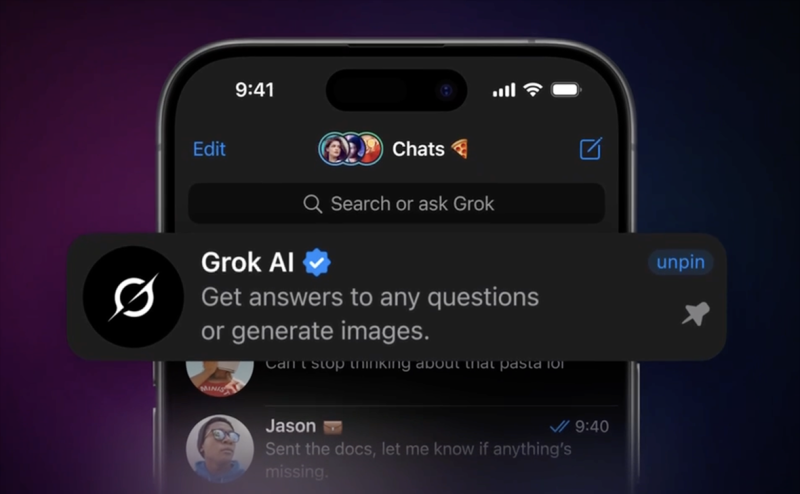 Дуров и Маск договорились о полной интеграции Grok в Telegram