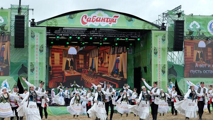 Всероссийский Сабантуй в Кировской области принял 56 тыс гостей