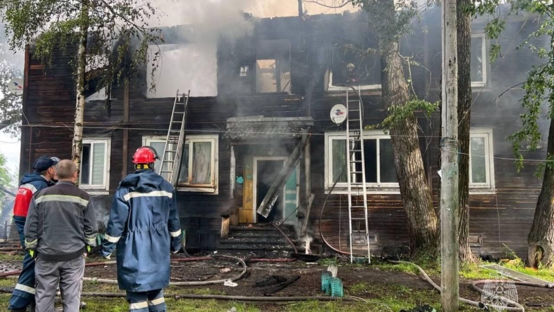 В Новороссийске ликвидировали открытое горение в многоэтажке