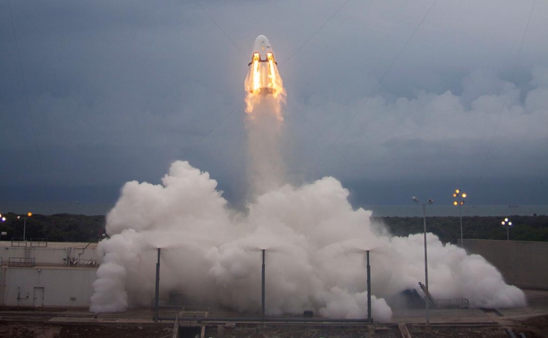 Корабль Crew Dragon с российским космонавтом стартовал к МКС