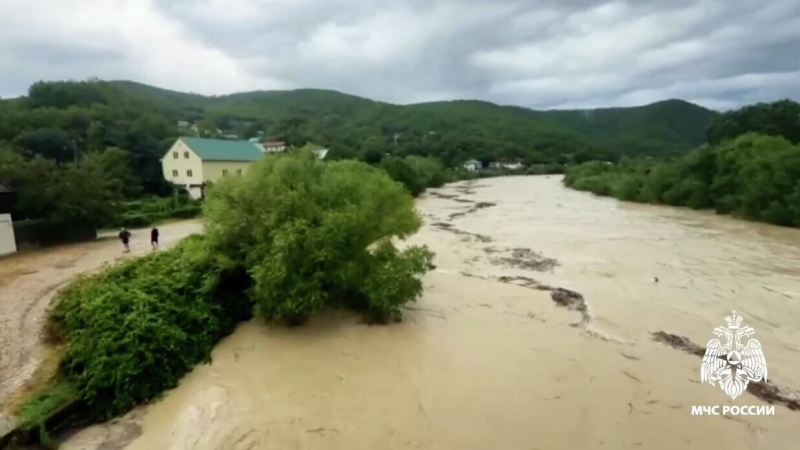 В Туапсинском округе Кубани ликвидируют последствия подтопления
