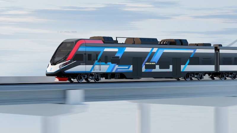 «Трансмашхолдинг» показал, как выглядит первый водородный поезд