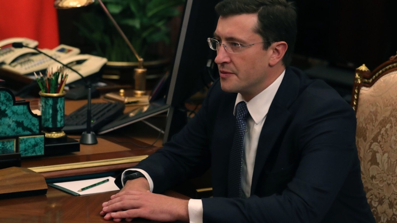 Никитин рассказал Путину о ходе реконструкции станции аэрации