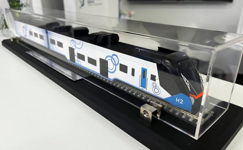 «Трансмашхолдинг» показал, как выглядит первый водородный поезд