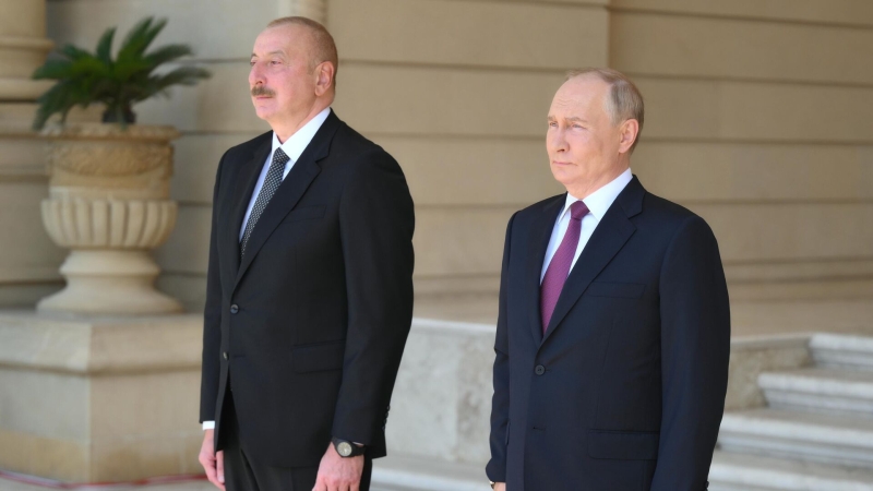 В Кремле высказались о будущей встрече Путина и Алиева в Душанбе