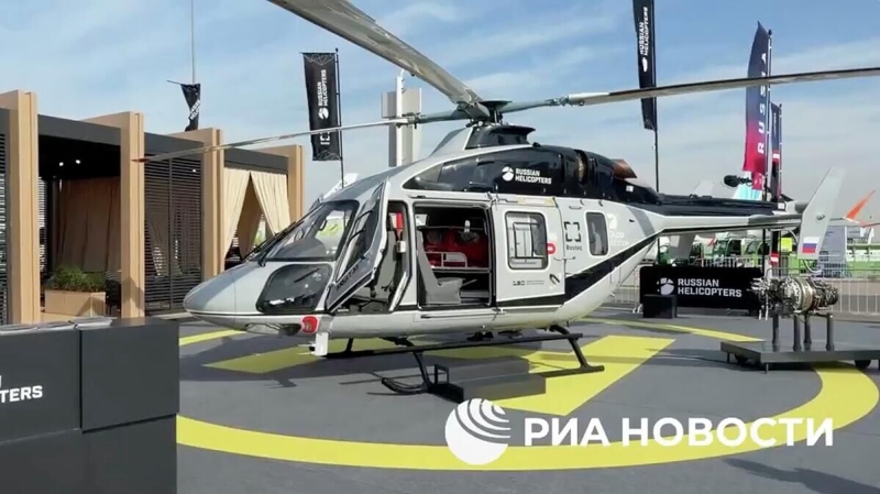 В ОАЭ впервые показали новейший российский дрон Supercam S180