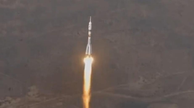 С Байконура запустили ракету с экипажем для МКС