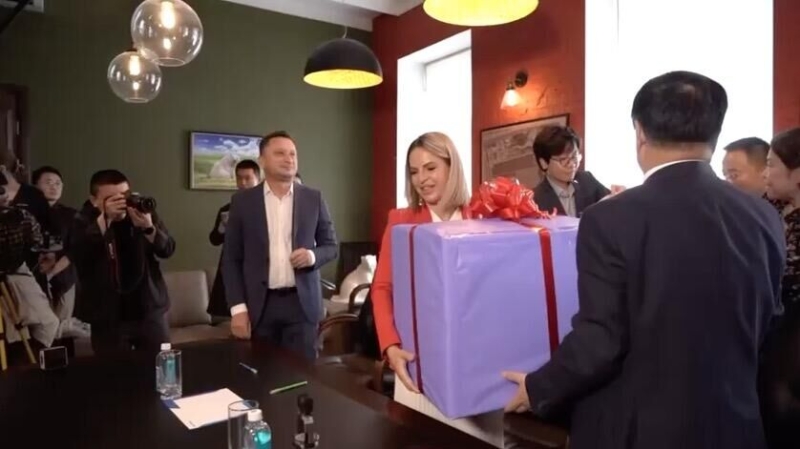 Панда Катюша из Московского зоопарка весит уже 47 килограммов