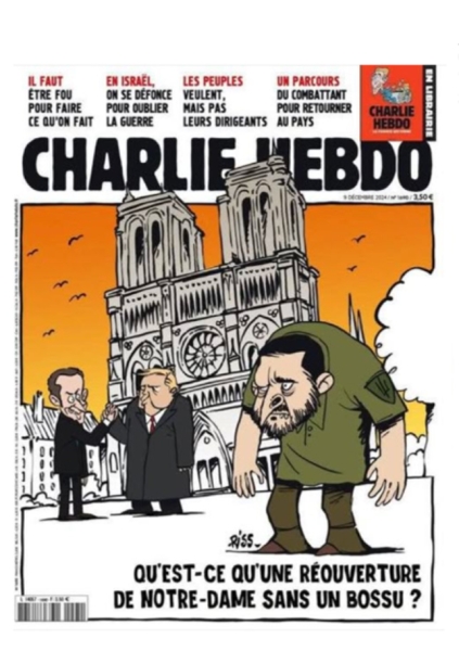 Charlie Hebdo подал в суд из-за поддельных «пророссийских» обложек